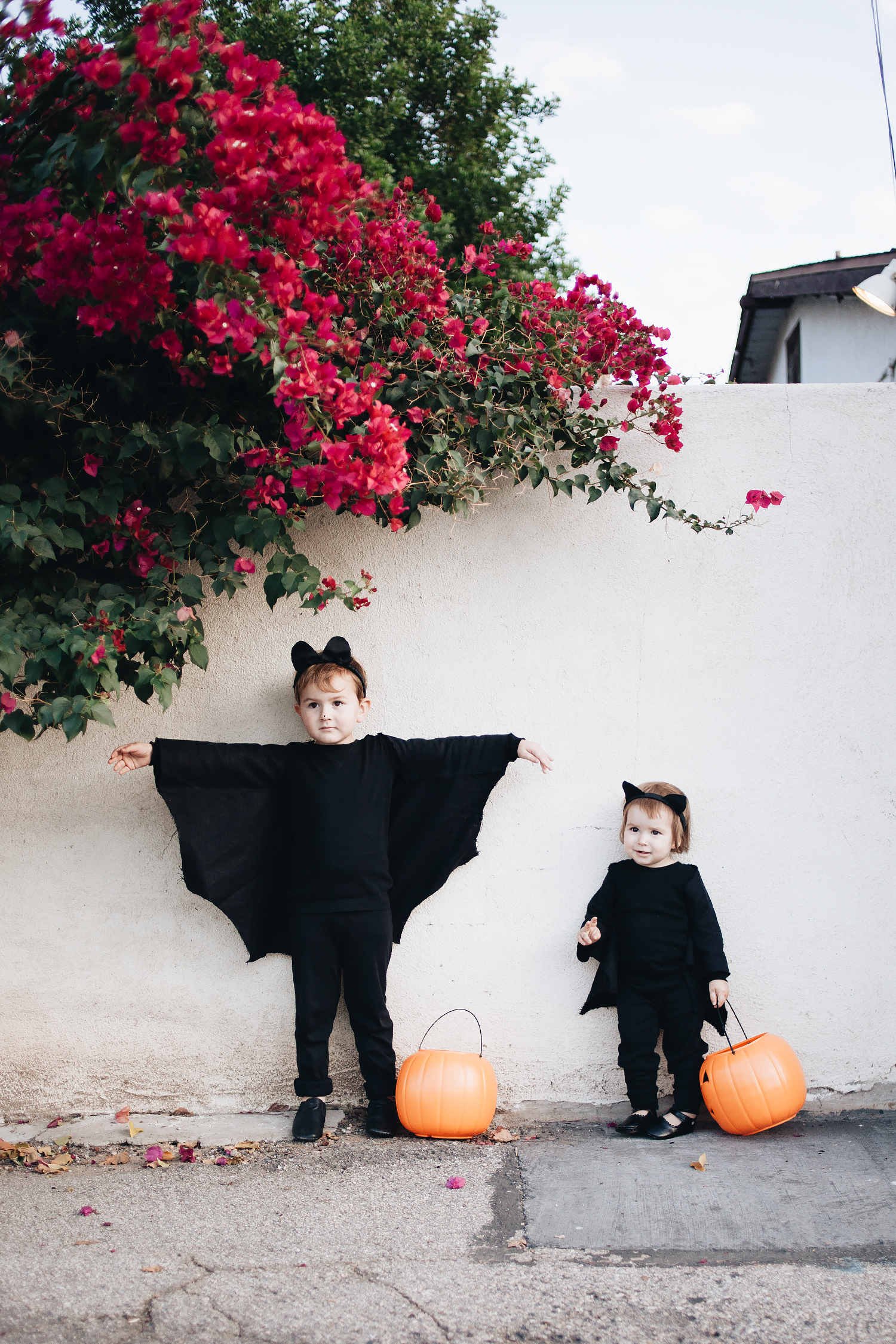 calivintage - diy kids bat costumes