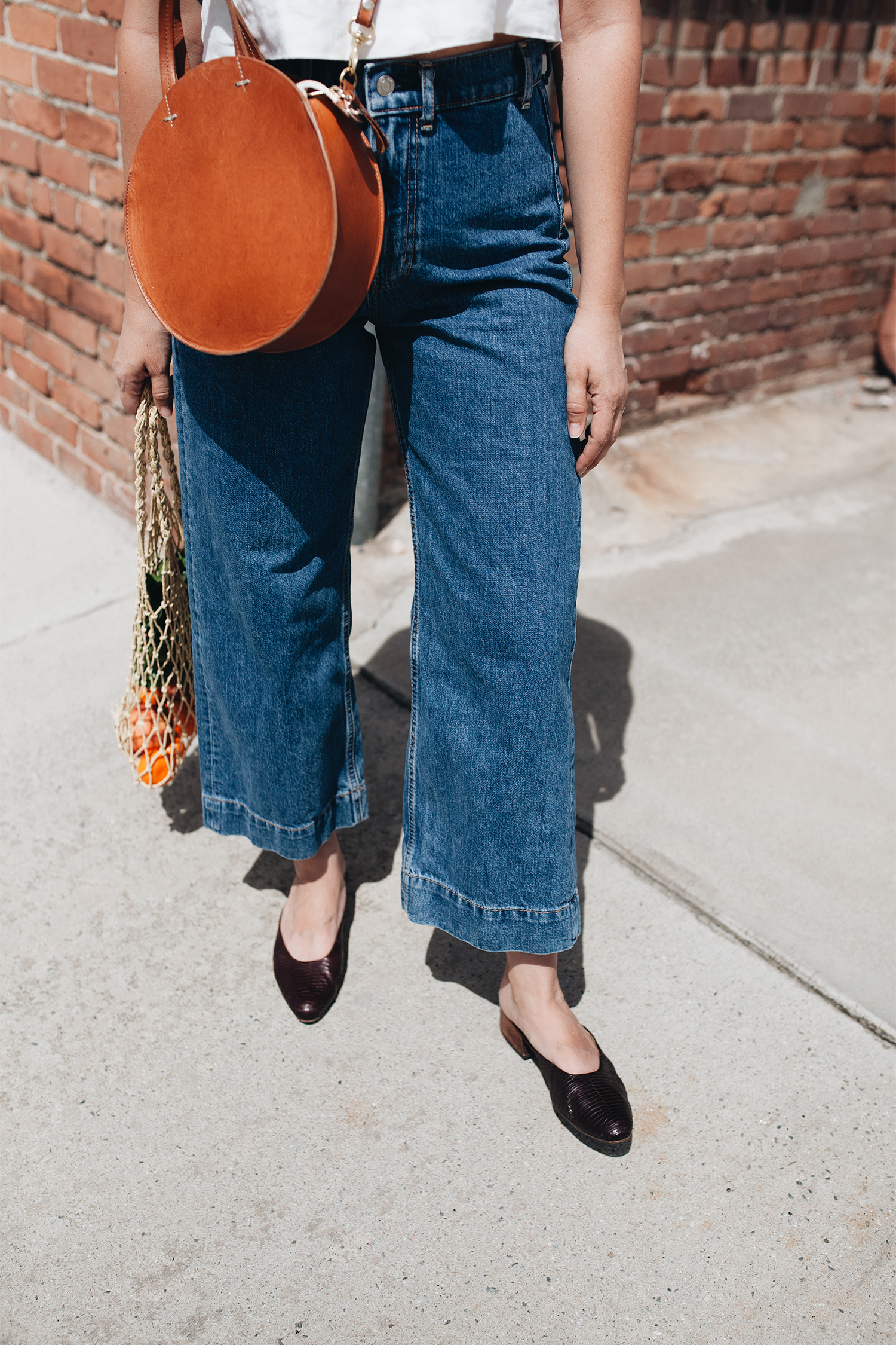 everlane wide leg jeans