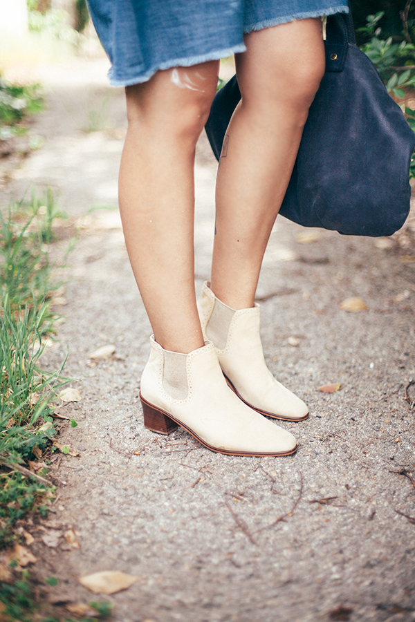 outfit: the denim dress - calivintage